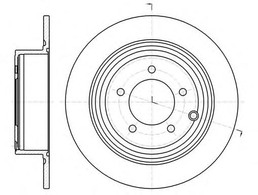 Тормозной диск ROADHOUSE