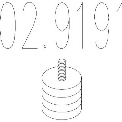 Буфер, глушитель MTS