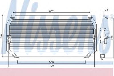 Конденсатор, кондиционер NISSENS 94331