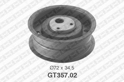 Натяжной ролик, ремень ГРМ SNR GT357.02