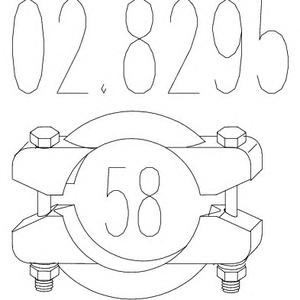 Соединительные элементы, система выпуска MTS 02.8295