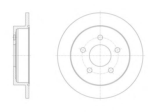 Тормозной диск ROADHOUSE