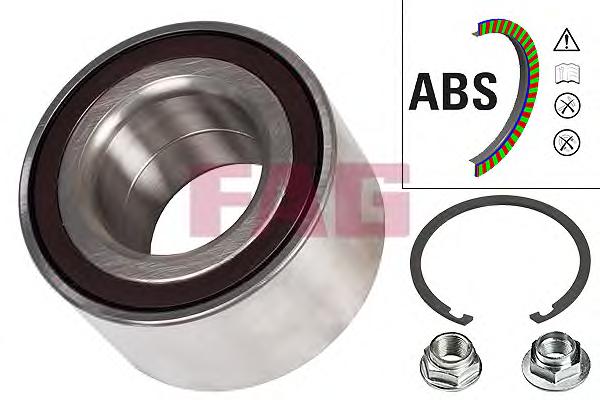 Комплект подшипника ступицы колеса FAG