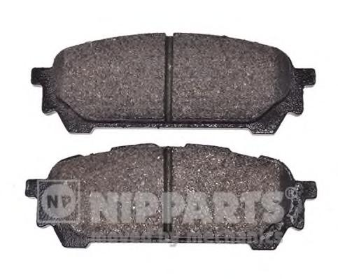 Комплект тормозных колодок, дисковый тормоз NIPPARTS