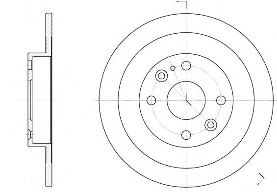 Тормозной диск ROADHOUSE