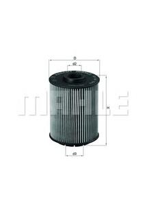 Масляный фильтр KNECHT OX160D