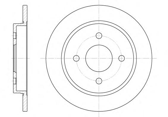 Тормозной диск ROADHOUSE