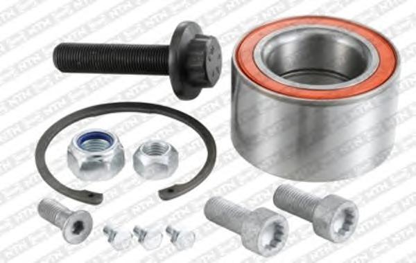 Комплект подшипника ступицы колеса SNR