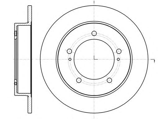 Тормозной диск ROADHOUSE