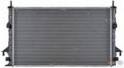 Радиатор, охлаждение двигателя HELLA