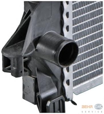 Радиатор, охлаждение двигателя HELLA