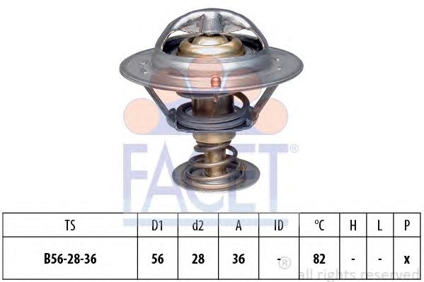 Термостат, охлаждающая жидкость FACET