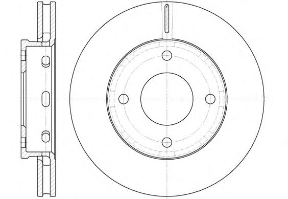 Тормозной диск ROADHOUSE