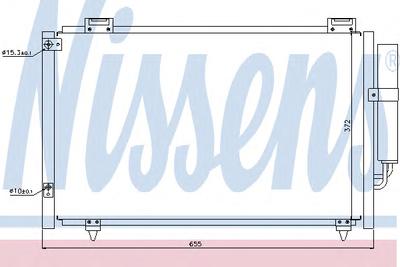 Конденсатор, кондиционер NISSENS 94719