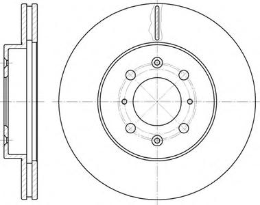 Тормозной диск ROADHOUSE 622410