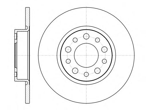 Тормозной диск ROADHOUSE