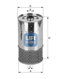 Масляный фильтр UFI 25.528.00