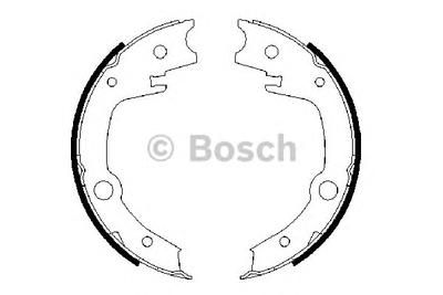 Комплект тормозных колодок, стояночная тормозная система BOSCH 0 986 487 679