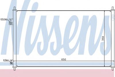 Конденсатор, кондиционер NISSENS 94771