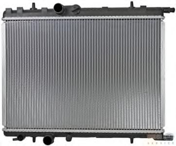 Радиатор, охлаждение двигателя HELLA