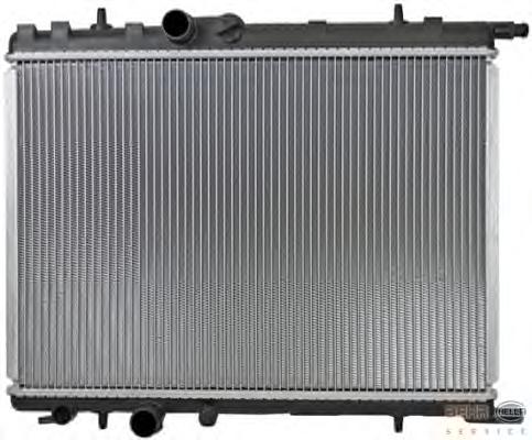 Радиатор, охлаждение двигателя HELLA