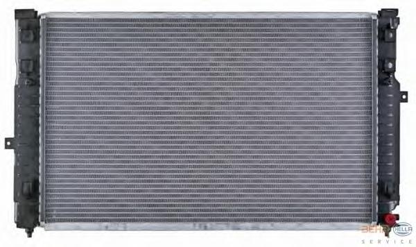 Радиатор, охлаждение двигателя HELLA