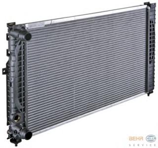 Радиатор, охлаждение двигателя HELLA
