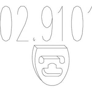 Буфер, глушитель MTS 02.9101