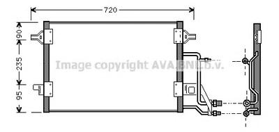 Конденсатор, кондиционер AVA QUALITY COOLING AI 5140