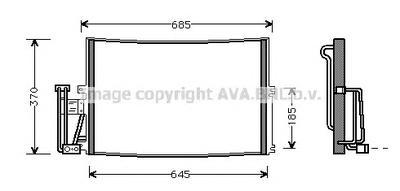 Конденсатор, кондиционер AVA QUALITY COOLING OLA 5241