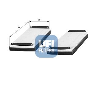 Фильтр, воздух во внутренном пространстве UFI