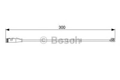 Сигнализатор, износ тормозных колодок BOSCH 1 987 473 033