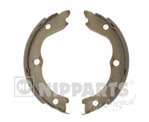 Комплект тормозных колодок, стояночная тормозная система NIPPARTS