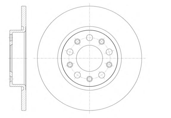 Тормозной диск ROADHOUSE