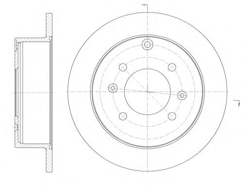 Тормозной диск ROADHOUSE
