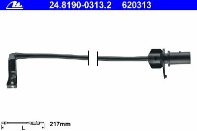 Датчик износа тормозных колодок ATE 24.8190-0313.2