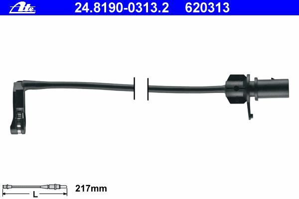 Датчик износа тормозных колодок ATE