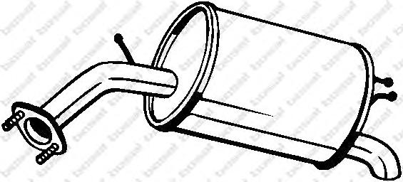 Глушитель BOSAL