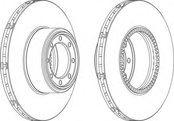 Тормозной диск FERODO