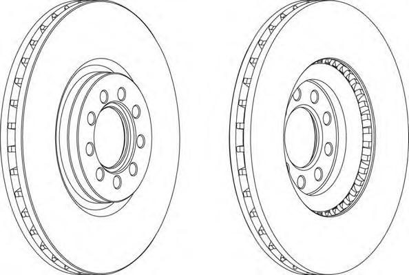 Тормозной диск FERODO