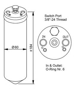 Осушитель, кондиционер NRF 33028