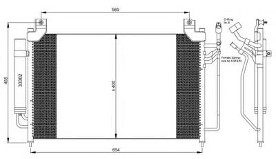 Конденсатор, кондиционер NRF 35881