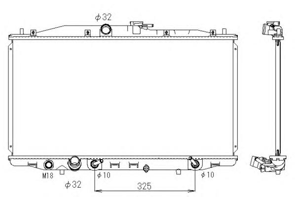 Радиатор охлаждения NRF