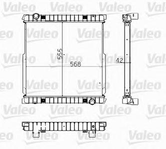 Радиатор охлаждения VALEO 734872
