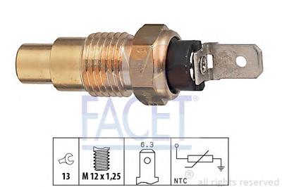 Датчик, температура масла FACET 7.3121