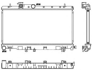 Радиатор охлаждения NRF 53038