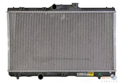 Радиатор, охлаждение двигателя HELLA