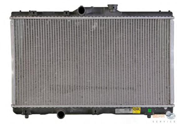 Радиатор, охлаждение двигателя HELLA
