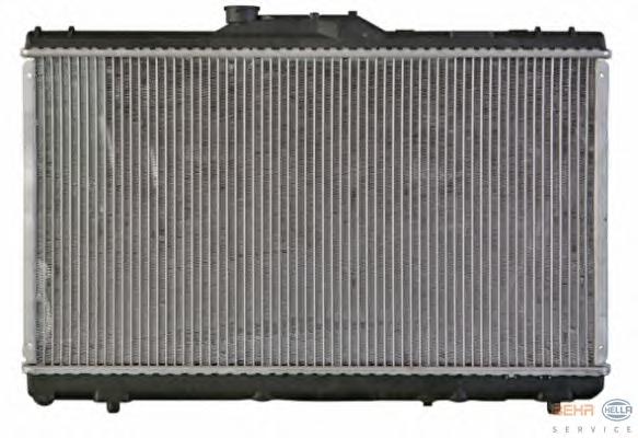 Радиатор, охлаждение двигателя HELLA