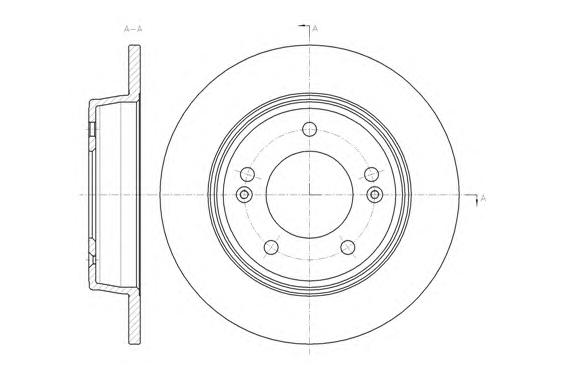 Тормозной диск ROADHOUSE